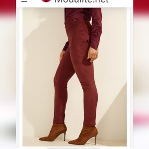 Guess Maya faux suede leggings